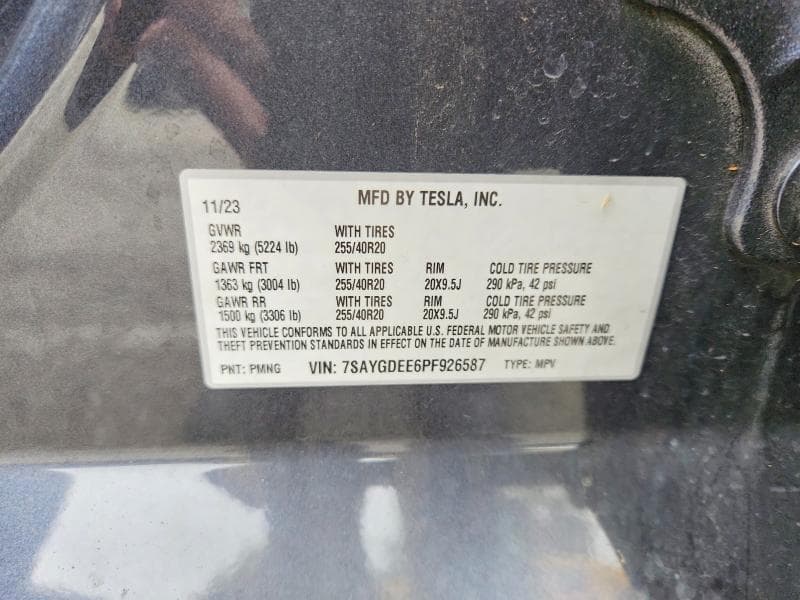 2023 TESLA MODEL Y 14