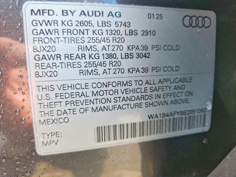 2025 AUDI SQ5 PREMIUM PLUS 14