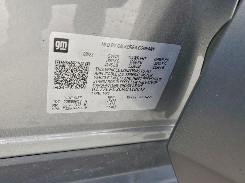 2024 CHEVROLET TRAX LS 13