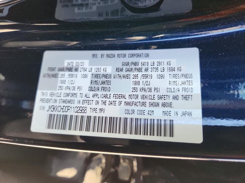2024 MAZDA CX-90 PREFERRED PLUS 12