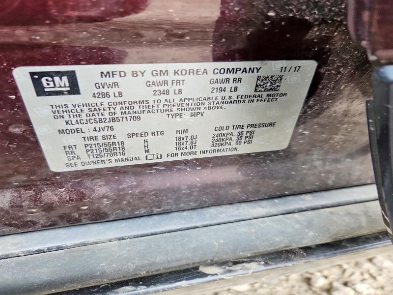 2018 BUICK ENCORE ESSENCE 14