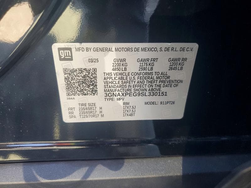 2025 CHEVROLET EQUINOX LT 13