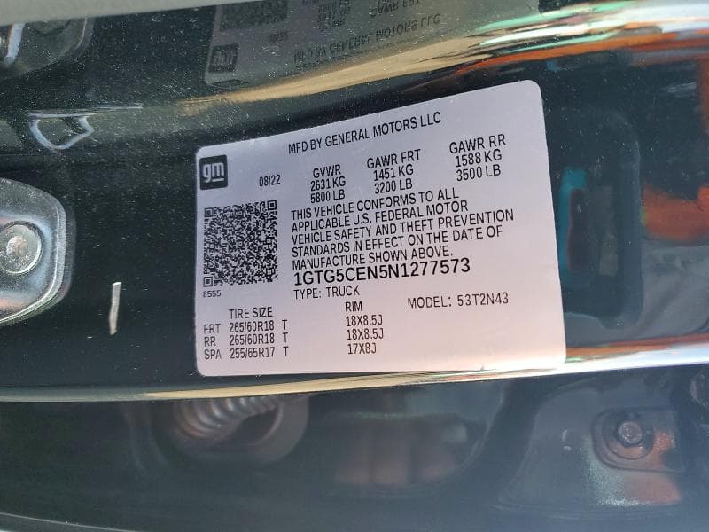 2022 GMC CANYON ELEVATION 12
