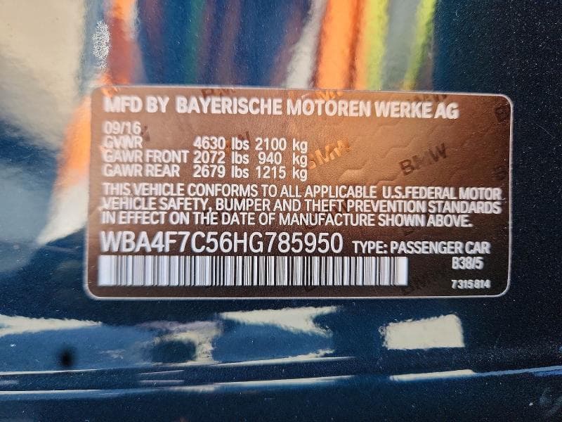 2017 BMW 430I GRAN COUPE GRAN COUPE 23