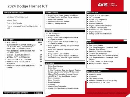 2024 DODGE HORNET R/T 13
