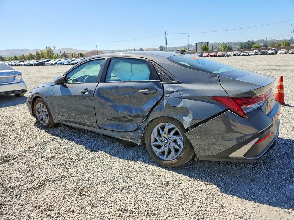 2025 HYUNDAI ELANTRA HYBRID BLUE 2