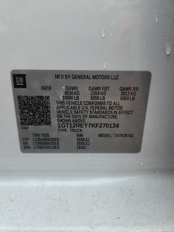 2019 GMC SIERRA K2500 SLT 13