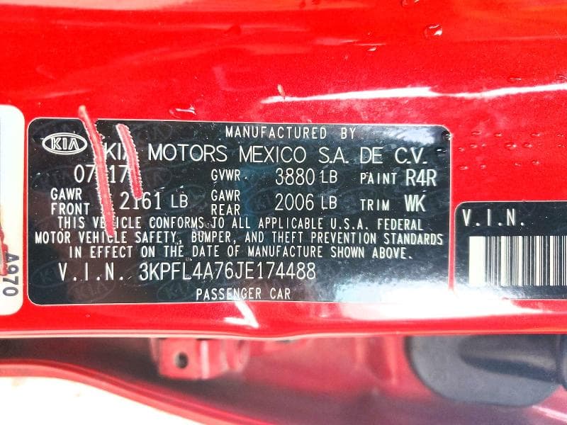 2018 KIA FORTE S 12