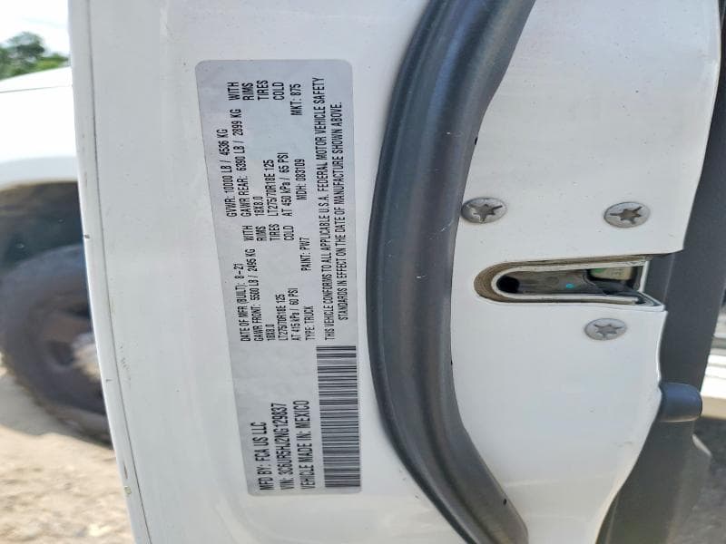 2022 RAM 2500 TRADESMAN 12