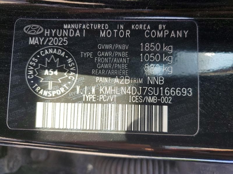 2025 HYUNDAI ELANTRA LIMITED 12