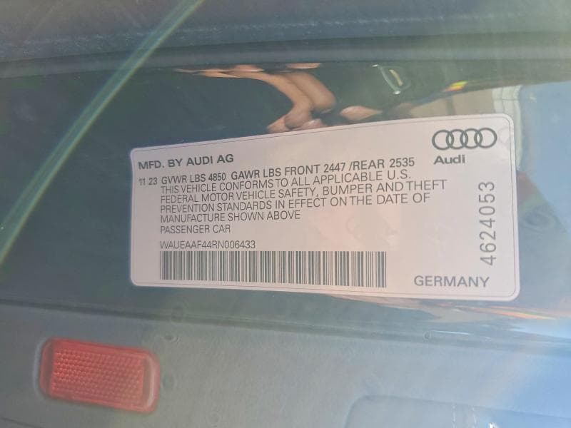 2024 AUDI A4 PREMIUM PLUS 45 12