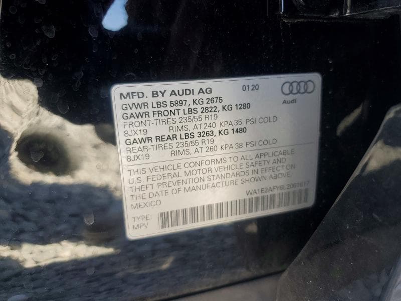 2020 AUDI Q5 E PREMIUM PLUS 13