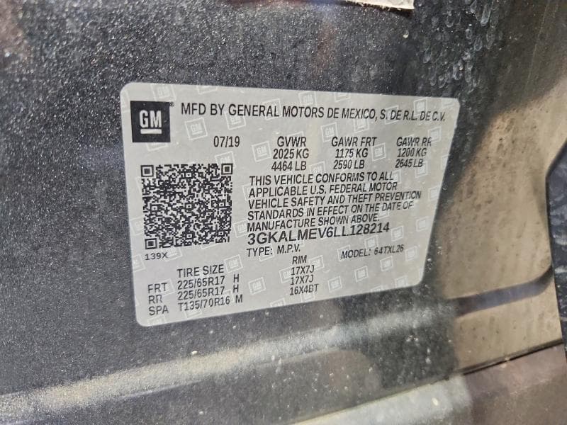 2020 GMC TERRAIN SLE 13