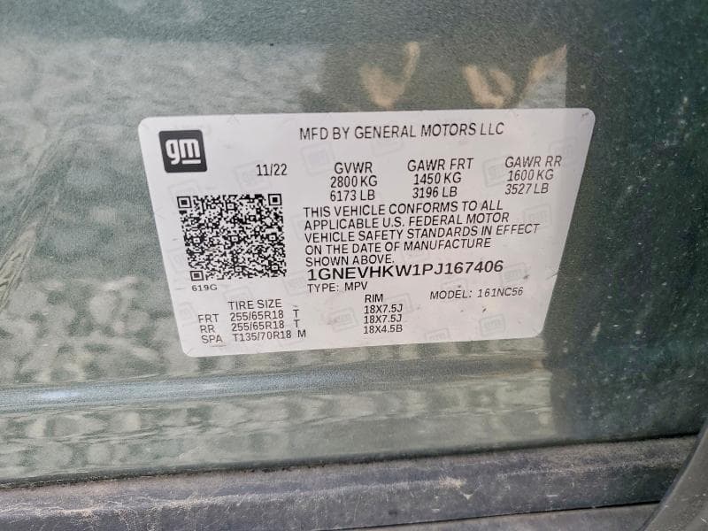 2023 CHEVROLET TRAVERSE LT 13
