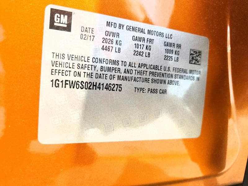 2017 CHEVROLET BOLT EV LT 13