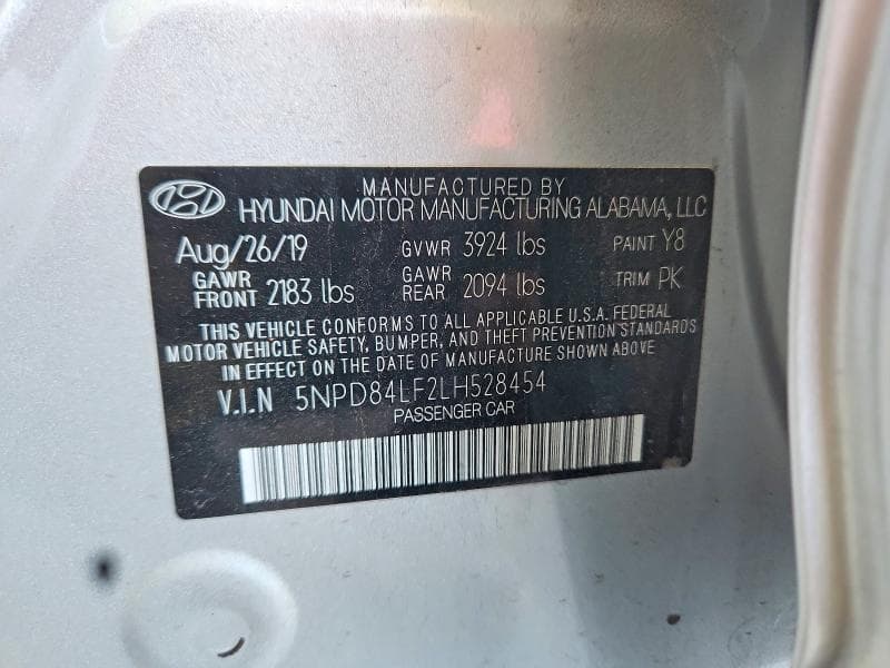 2020 HYUNDAI ELANTRA VALUE EDITION 13