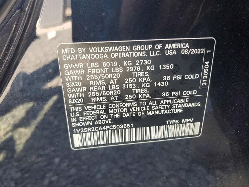 2023 VOLKSWAGEN ATLAS SEL R-LINE 13