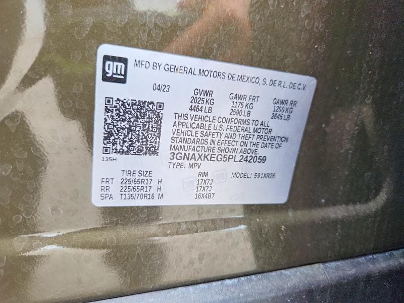2023 CHEVROLET EQUINOX LT 14