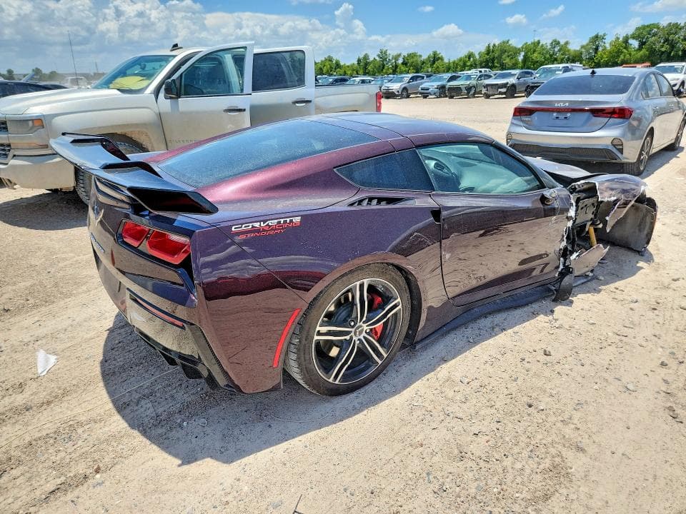 2017 CHEVROLET CORVETTE STINGRAY 1LT 3
