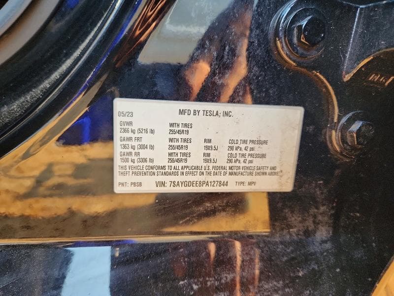 2023 TESLA MODEL Y 12