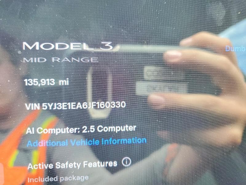 2018 TESLA MODEL 3 9