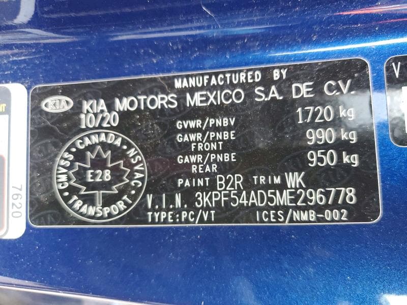 2021 KIA FORTE GT LINE 12