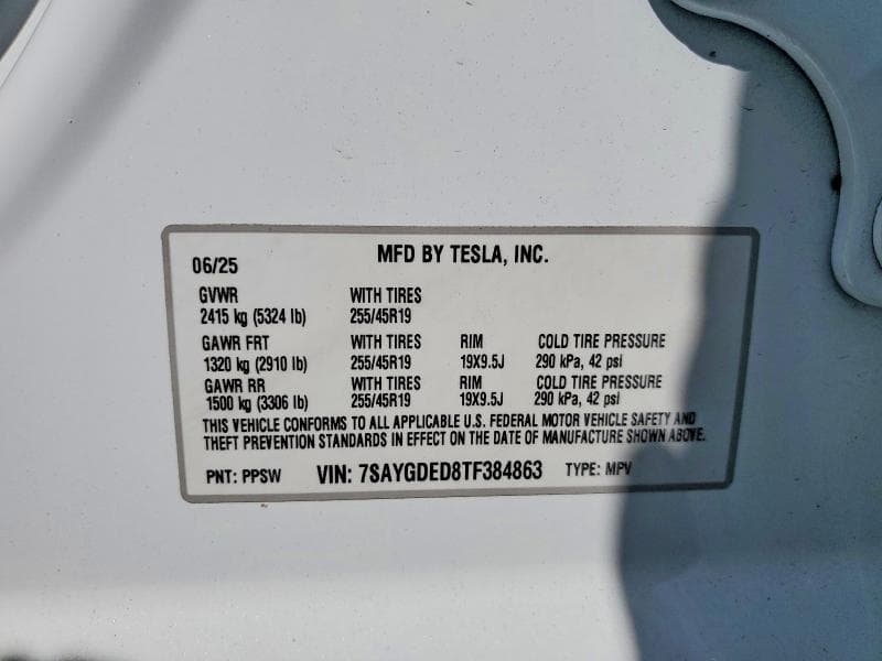 2026 TESLA MODEL Y 12