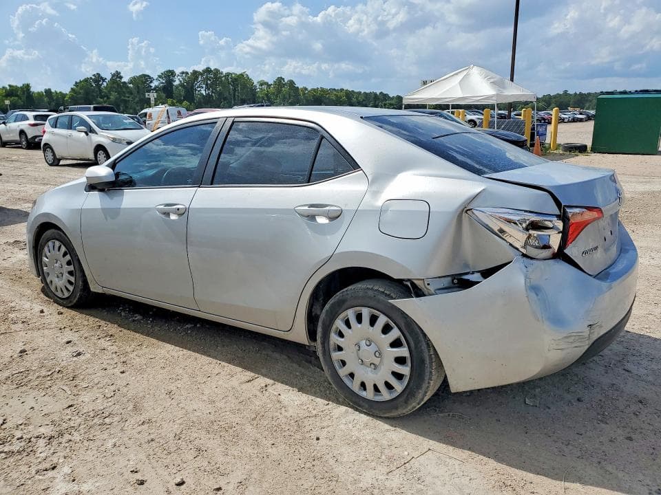 2018 TOYOTA COROLLA LE 2