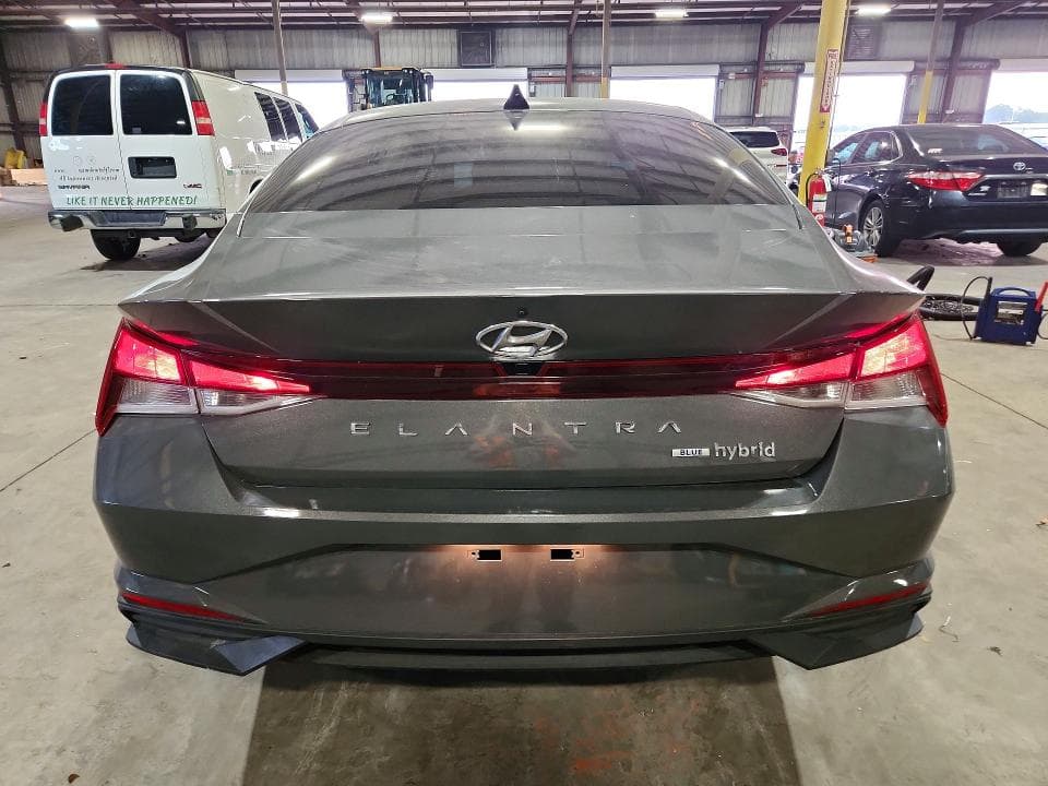2023 HYUNDAI ELANTRA BLUE BLUE 6