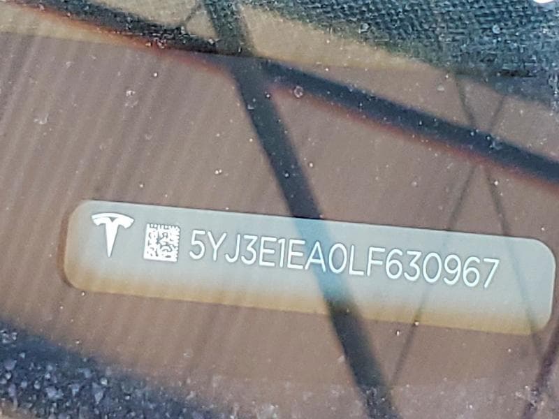 2020 TESLA MODEL 3 12