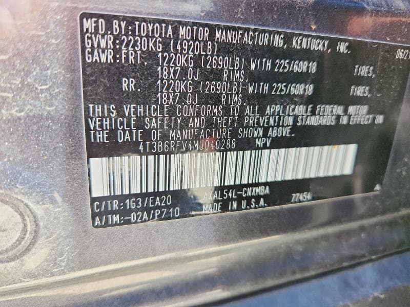 2021 TOYOTA RAV4 HYBRID XLE PREMIUM 13