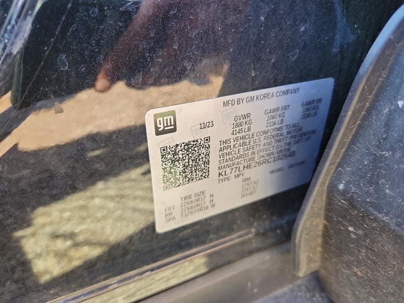 2024 CHEVROLET TRAX 12
