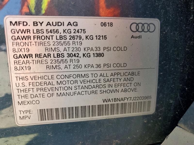 2018 AUDI Q5 14