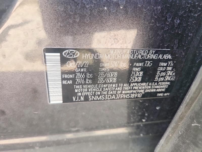 2023 HYUNDAI SANTA FE SEL PREMIUM 13