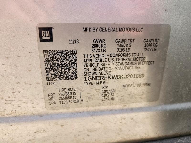 2019 CHEVROLET TRAVERSE LS 13