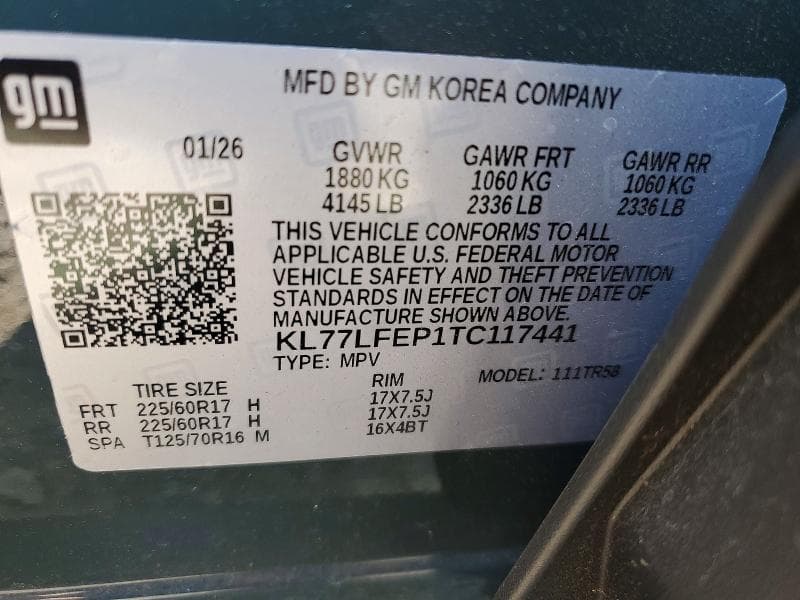 2026 CHEVROLET TRAX LS 12