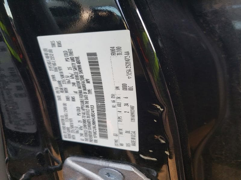 2017 FORD ESCAPE TITANIUM 13