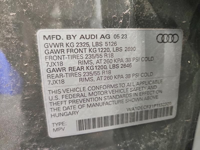 2023 AUDI Q3 PREMIUM S LINE 45 13