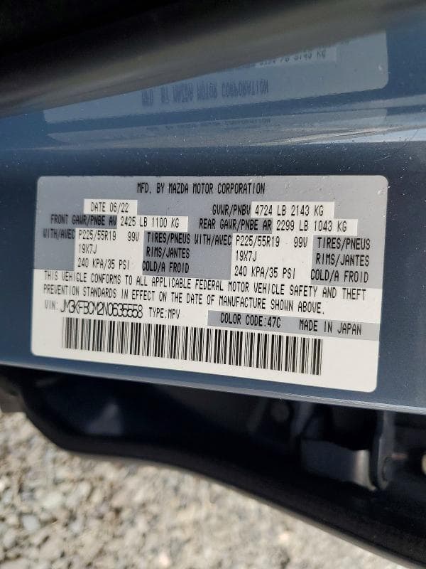 2022 MAZDA CX-5 PREFERRED 13