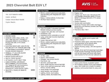 2023 CHEVROLET BOLT EUV LT 12