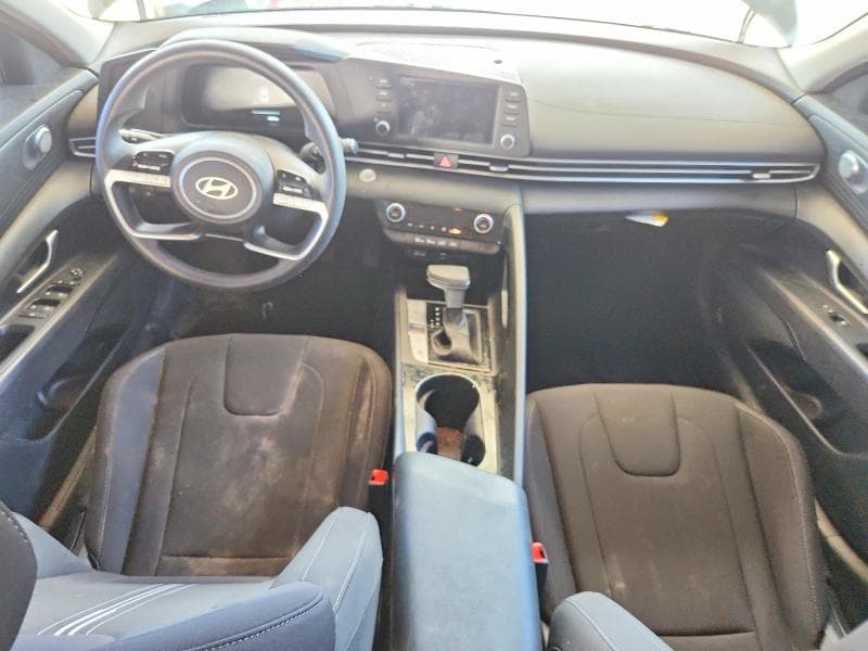 2025 HYUNDAI ELANTRA HYBRID BLUE 8