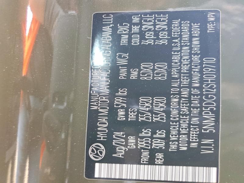 2025 HYUNDAI SANTA FE CALLIGRAPHY 13