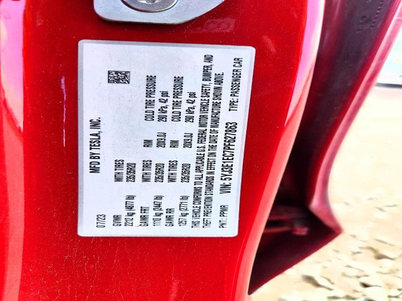 2023 TESLA MODEL 3 12