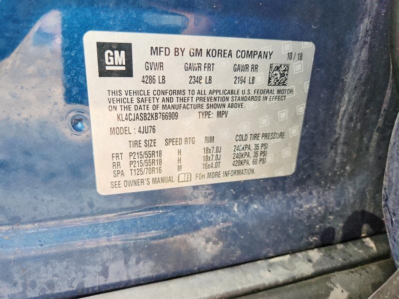 2019 BUICK ENCORE PREFERRED 12