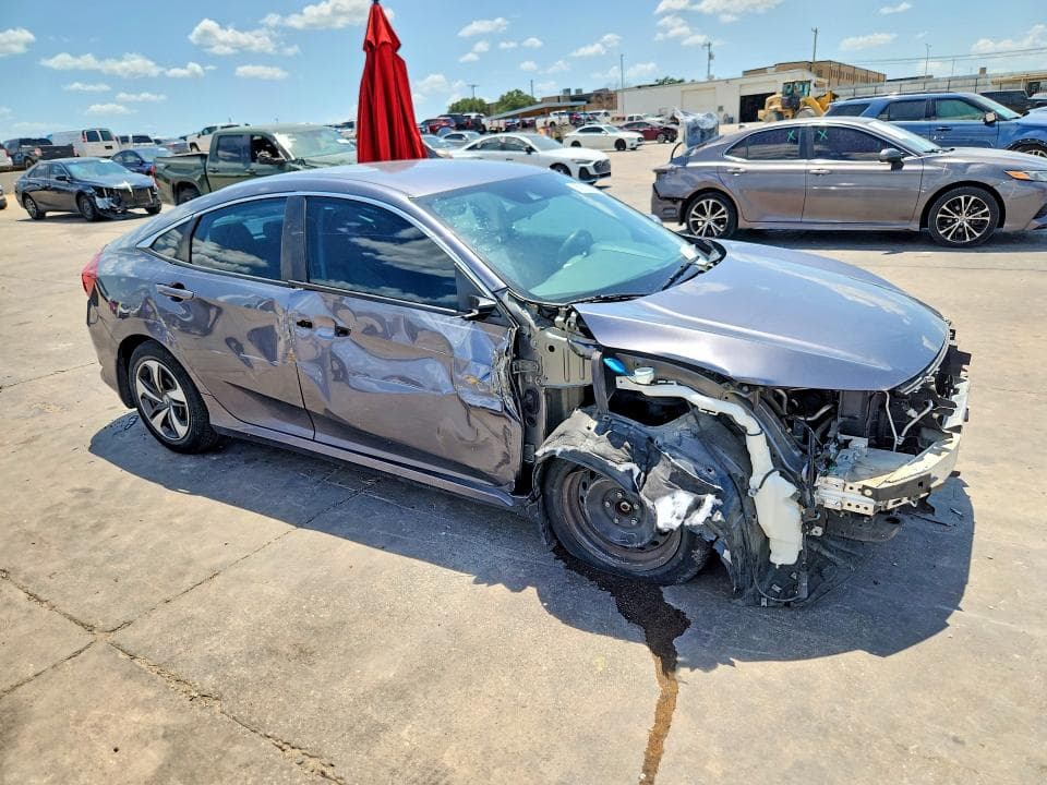2021 HONDA CIVIC LX 4