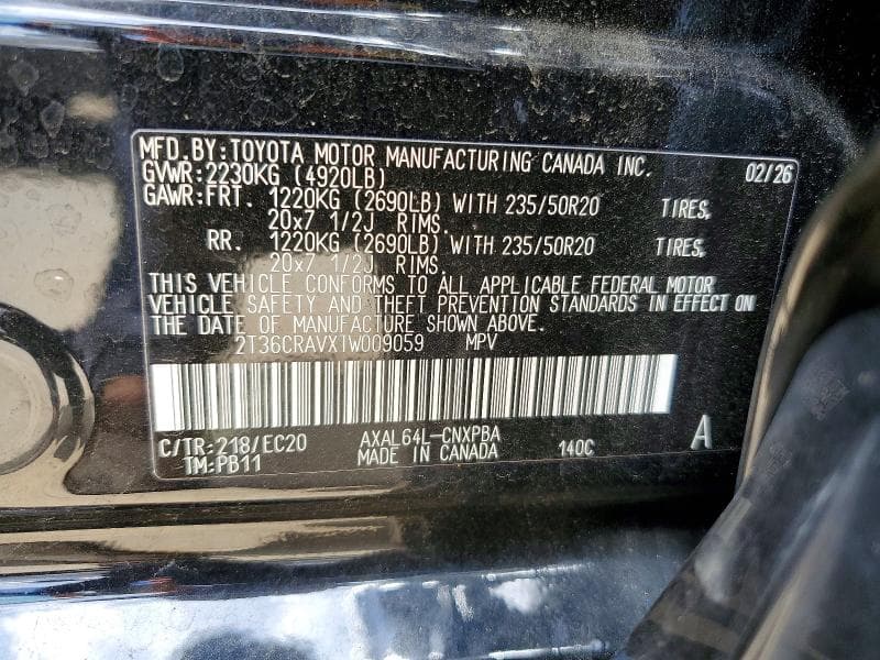 2026 TOYOTA RAV4 XSE 13