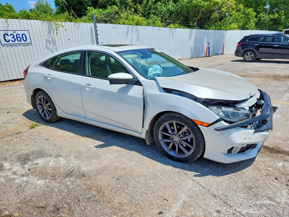 2021 HONDA CIVIC EX 4