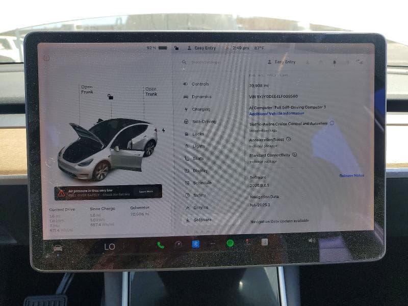 2020 TESLA MODEL Y 9
