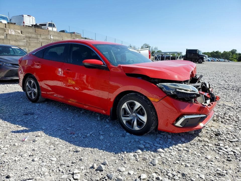2019 HONDA CIVIC LX 4
