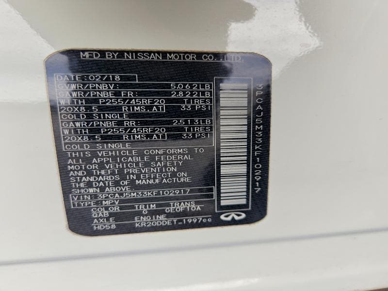 2019 INFINITI QX50 ESSENTIAL 13